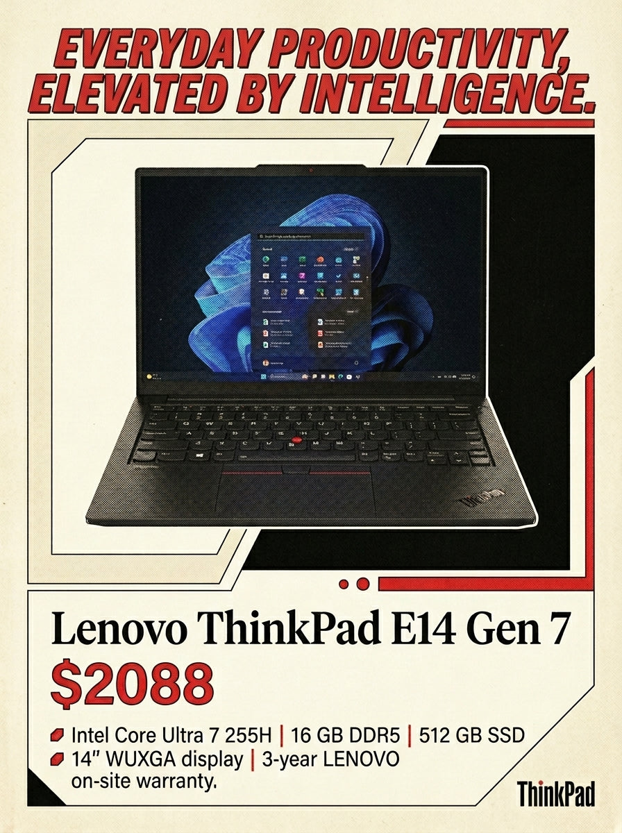 BRAND NEW Lenovo ThinkPad E14 Gen 7