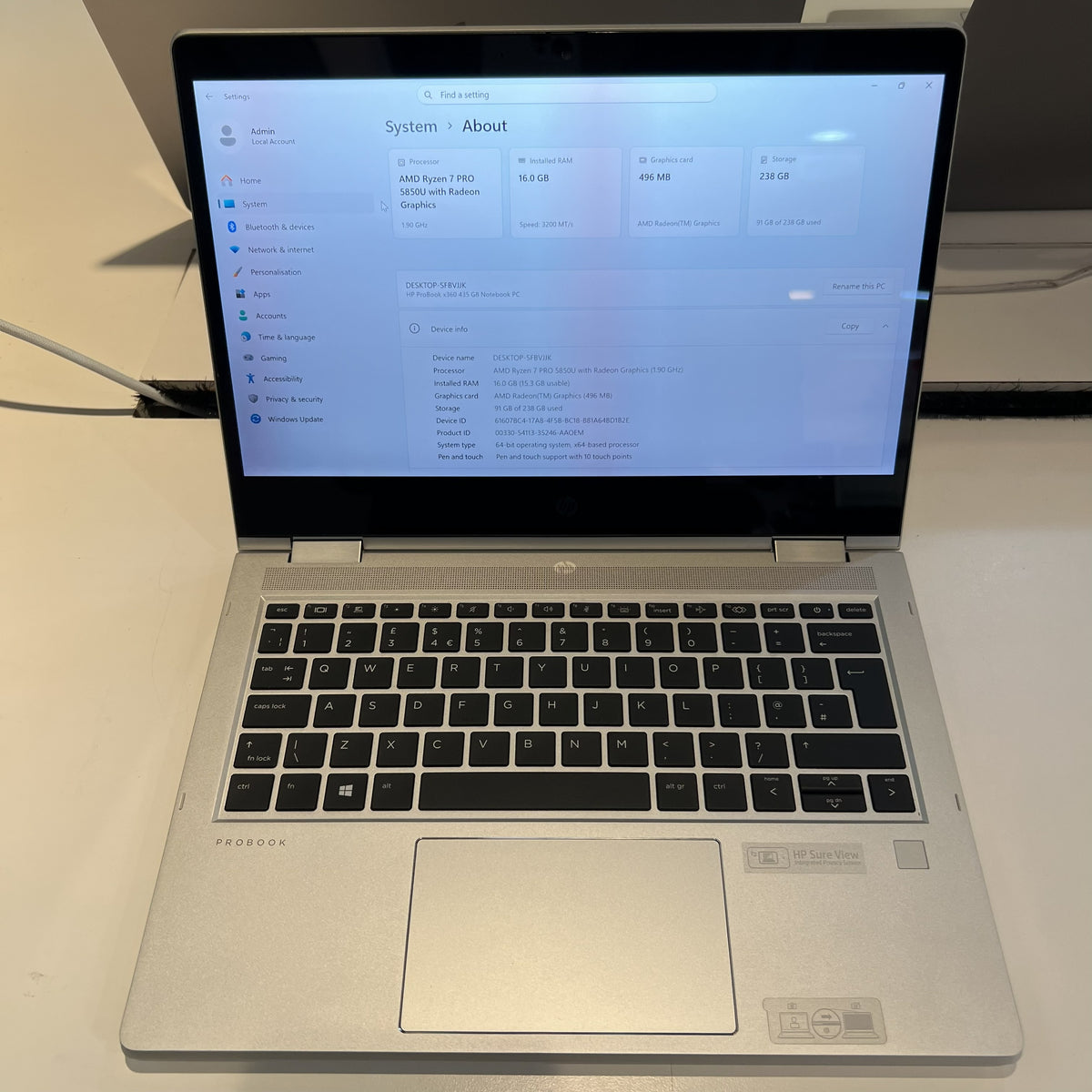 RENEWED HP ProBook x360 435 G8 (Like New)