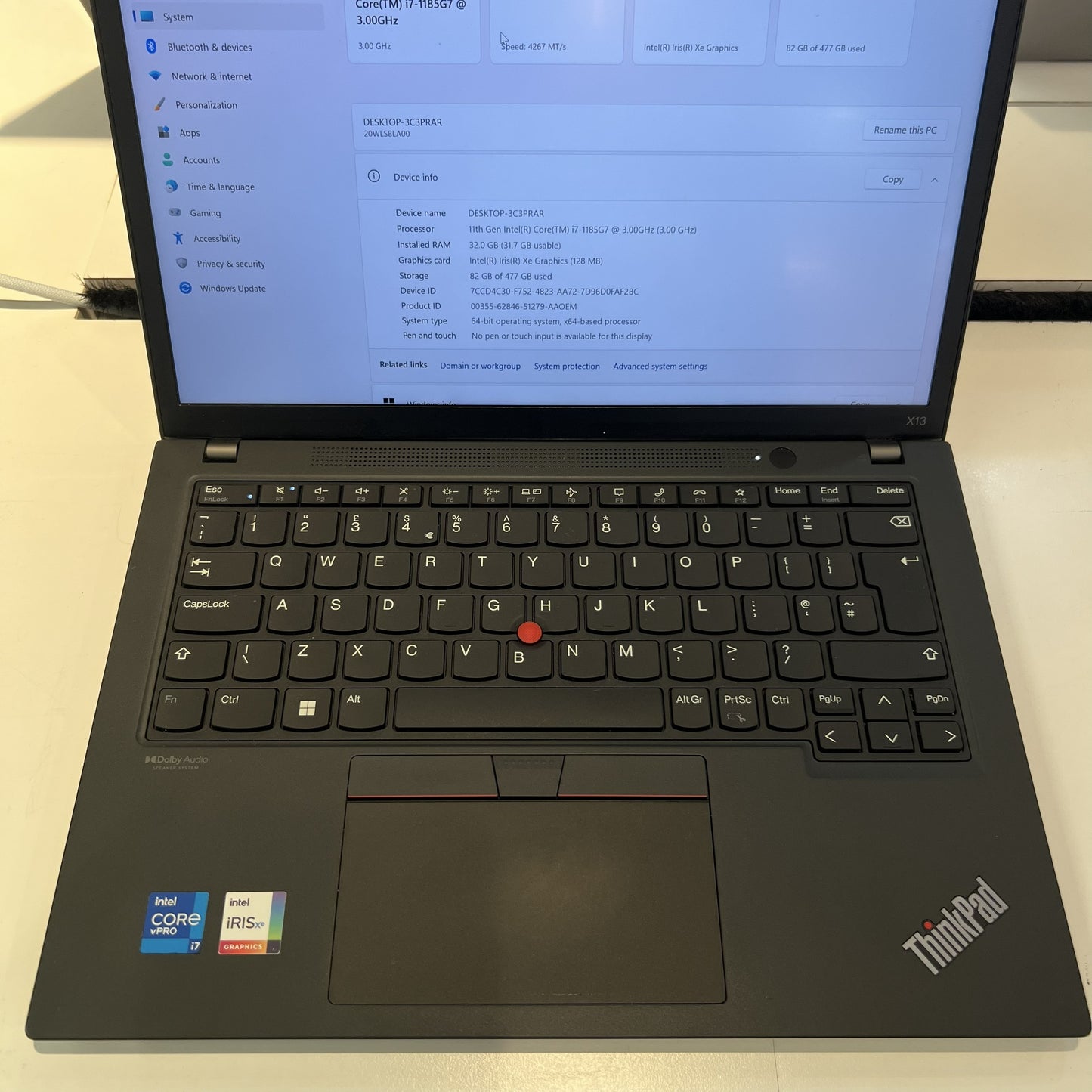 RENEWED Lenovo ThinkPad X13 Gen 2 (Lightly Used)