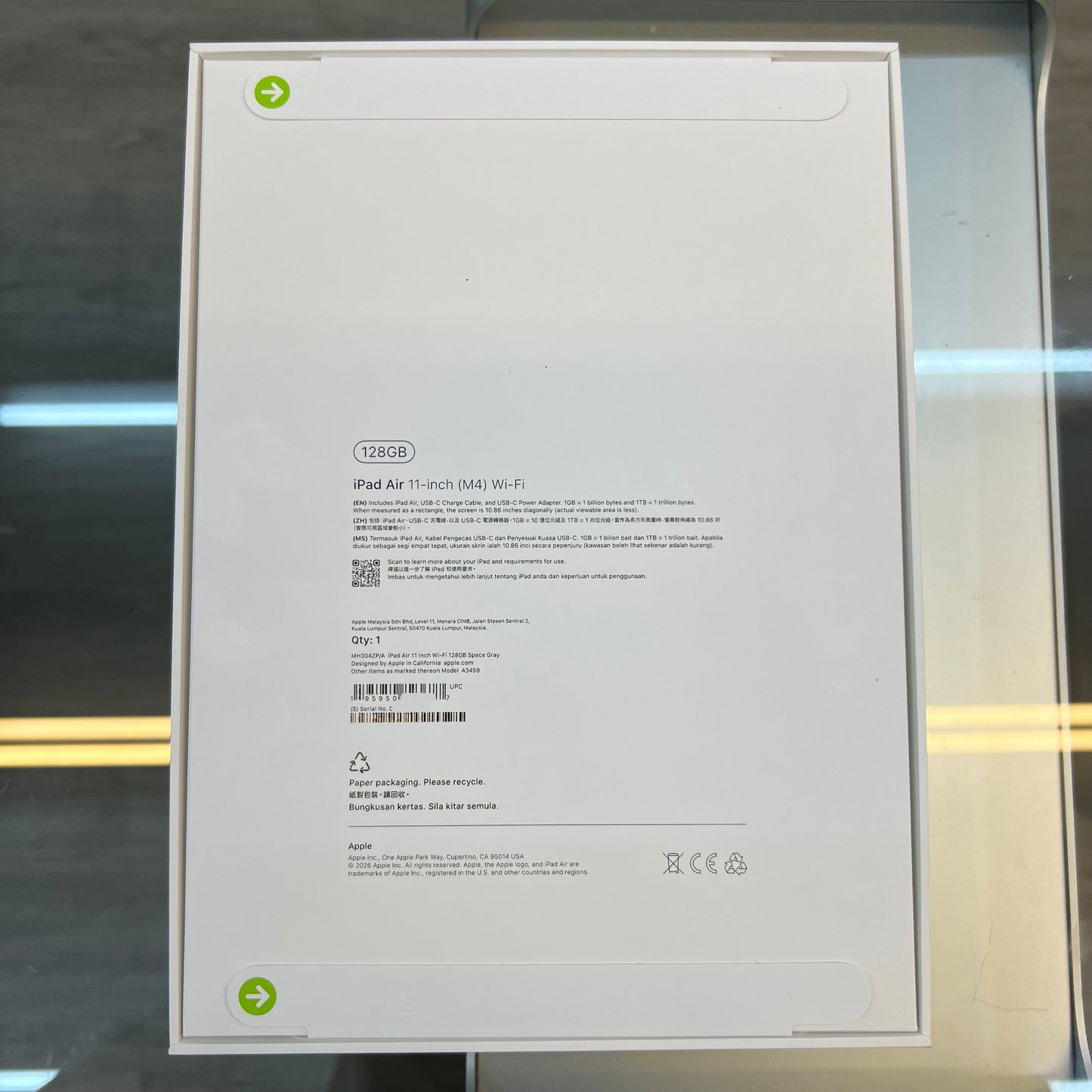BRAND NEW Apple iPad Air 11" M4 128GB Wi-Fi Space Grey