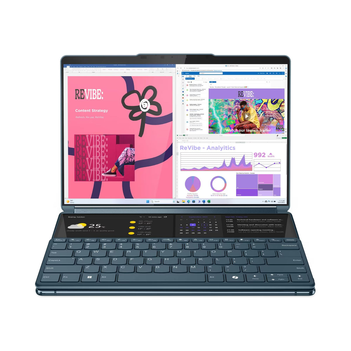 BRAND NEW Lenovo Yoga Book 9 13IMU9 | Core Ultra 7, 32GB RAM, 1TB SSD | Dual OLED