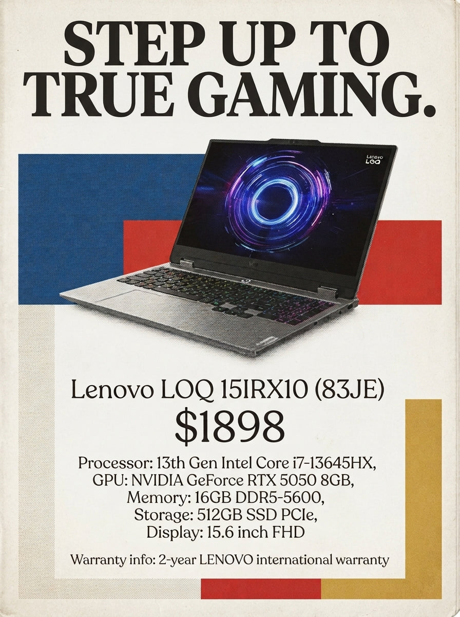 BRAND NEW Lenovo LOQ 15IRX10