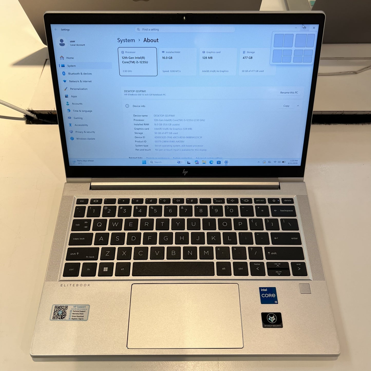 RENEWED HP EliteBook 630 G9