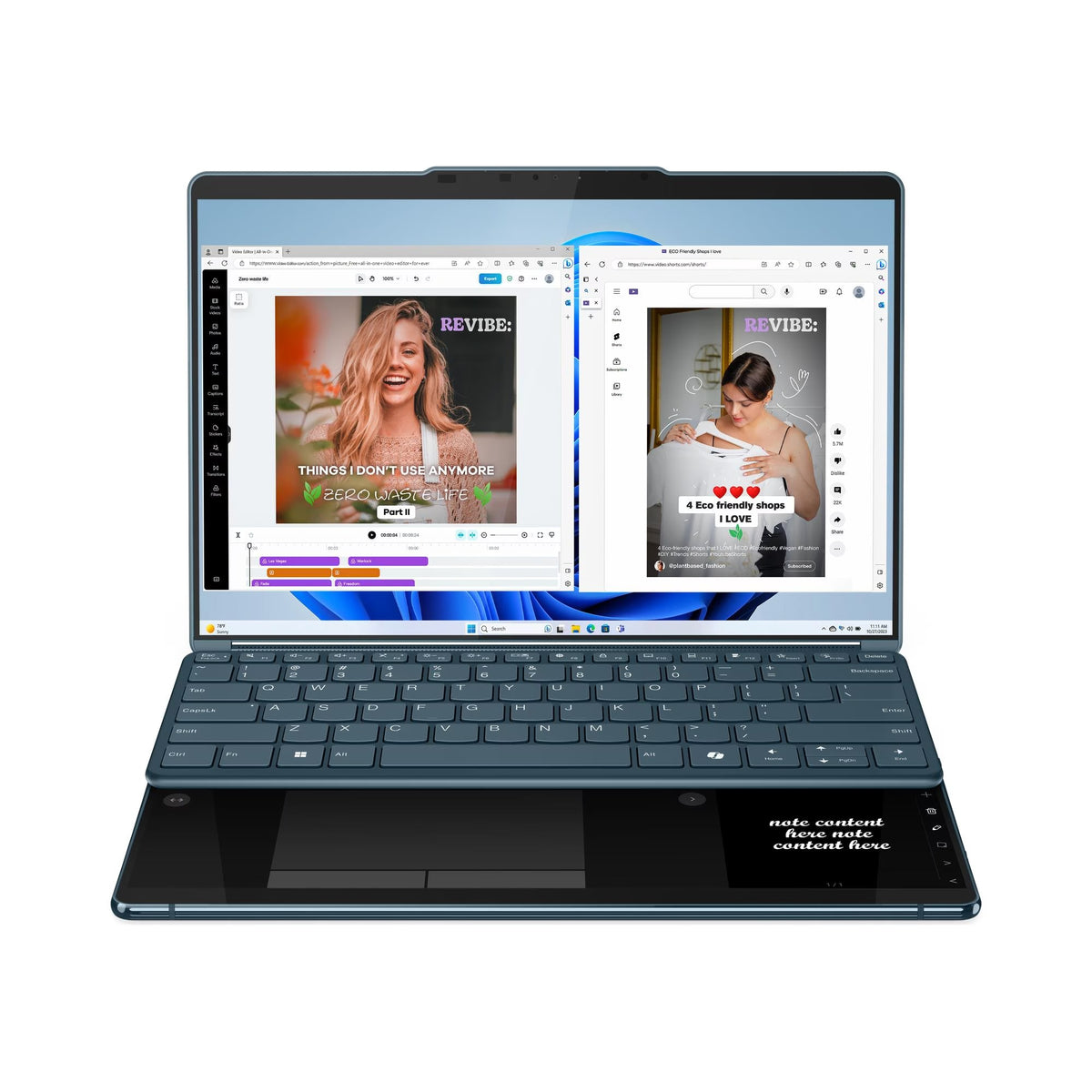 BRAND NEW Lenovo Yoga Book 9 13IMU9 | Core Ultra 7, 32GB RAM, 1TB SSD | Dual OLED